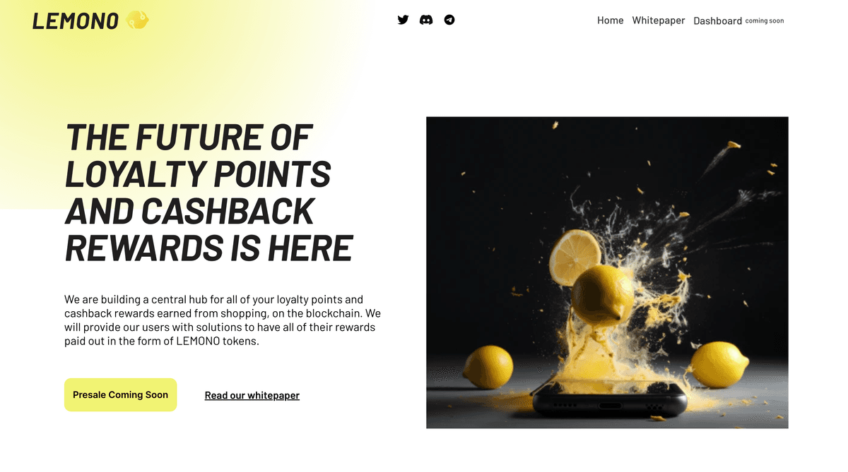 Lemono Website